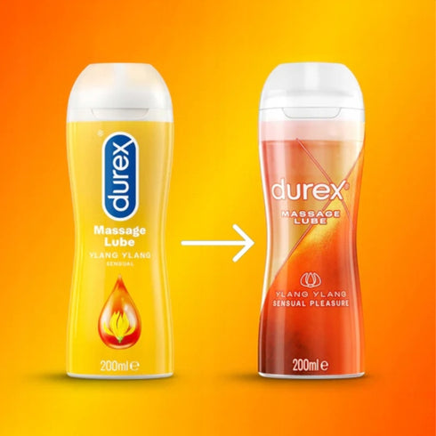 Durex Play Sensual 2 in 1 Lubricante son sabor 200ml