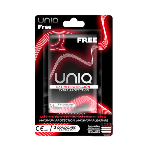 Preservativos Uniq Gratis Pack 3