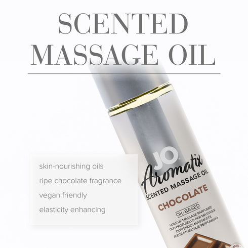 JO Aromatix Massage Oil Chocolate 4 fl.oz