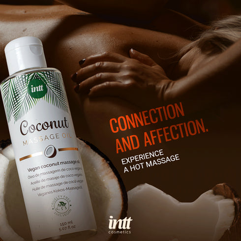 intt Vegan Coconut Massage Oil 5.1 fl.oz