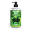 Front studio view of the 16 fl oz (473 ml) clear pump bottle of Creature Cocks Creature Slime Water-Based Lubricant, featuring swamp monster artwork on a green label.