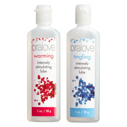 Doc Johnson Oralove Dynamic Duo Lameable con efecto calor y cosquilleo