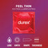 Durex Thin Feel Extra Lubricado Caja de 12