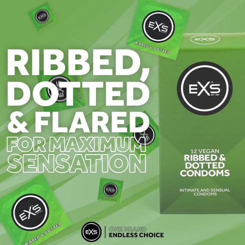 EXS Ribbed & Dotted 48 Pack