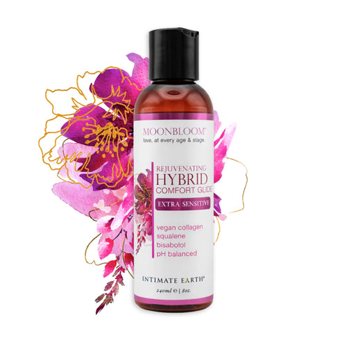 Gel híbrido rejuvenecedor Comfort Glide Moon Bloom de Intimate Earth