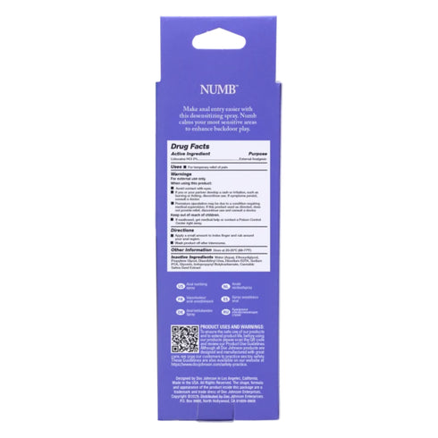 Intimate Enhancements Spray anal anestésico 59 ml