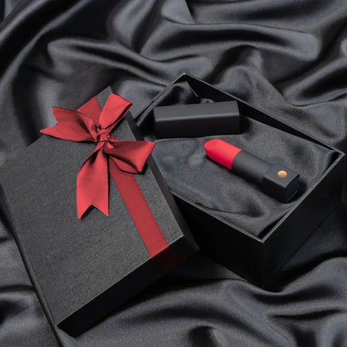 Vibrador de bala con forma de pintalabios secreto con control remoto Lovense Exomoon