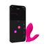Masajeador de panty vibratorio doble Lovense Flexer con control mediante app Pink