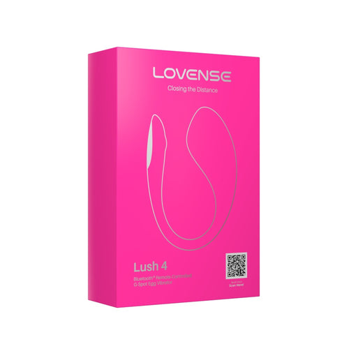 Huevo de punto G Lovense Lush 4 Pink con Bluetooth y control mediante aplicación