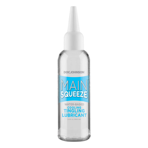 Lubricante a base de agua refrescante y hormigueante Main Squeeze 100 ml