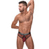 Tanga y anillo en C The Ultimate Duo de Male Power, burdeos, L/XL