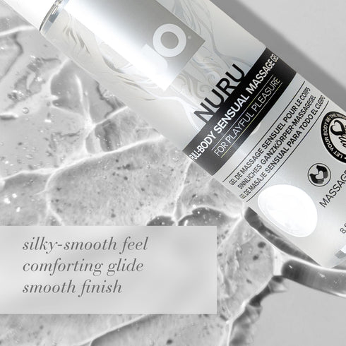 JO NURU Full-Body Sensual Massage Gel 8 fl.oz