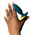 Tapón anal vibrador de graves ROMP color turquesa