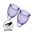 Satisfyer Feel Confident Menstrual Cups Lilac