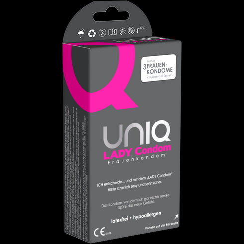 Uniq Lady Condones Femeninos Caja 3