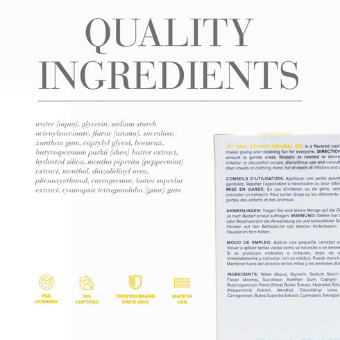 System JO Vanilla Delight Arousal Gel 30ml