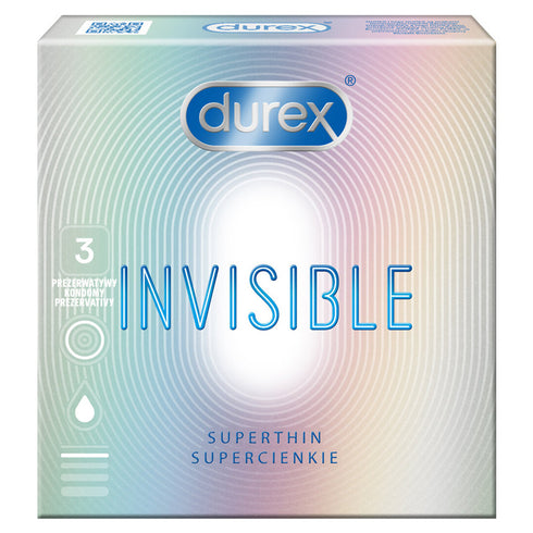 Durex Invisible Lubricated Caja 3