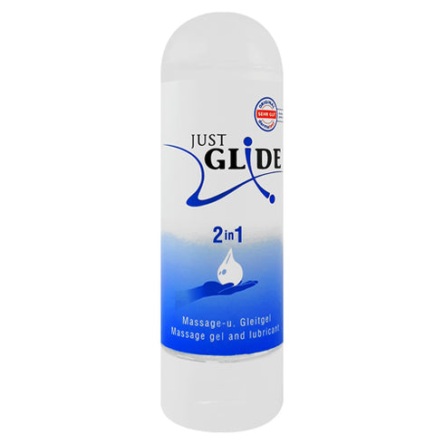 Just Glide 2in1 Massage Gel &Lubricant 200ml