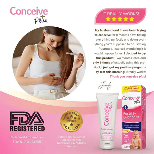 Lubricante Sasmar Conceive Plus Fertility 75ml