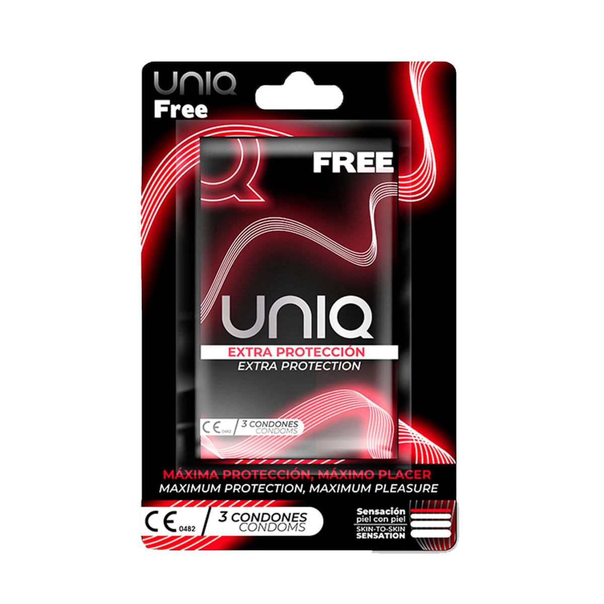 Preservativos Uniq Gratis Pack 3 Imagen principal del producto