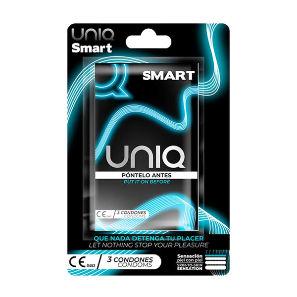 Preservativos Uniq Smart Paquete de 3
