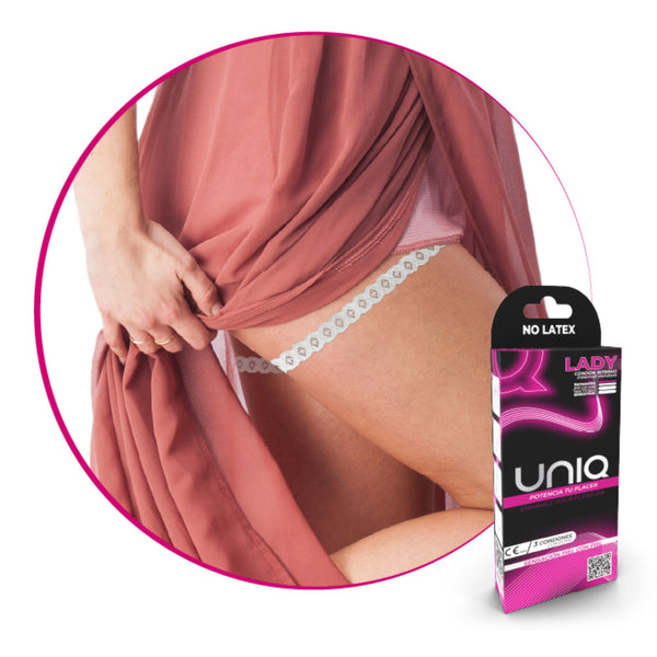 Uniq Condones femeninos Lady paquete de 3