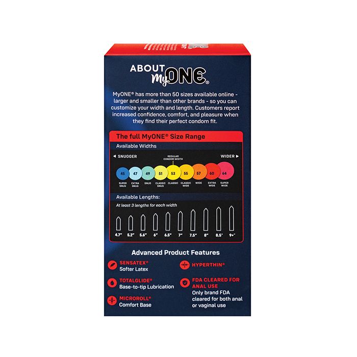My One Super Wide Box 10 | WorldCondoms
