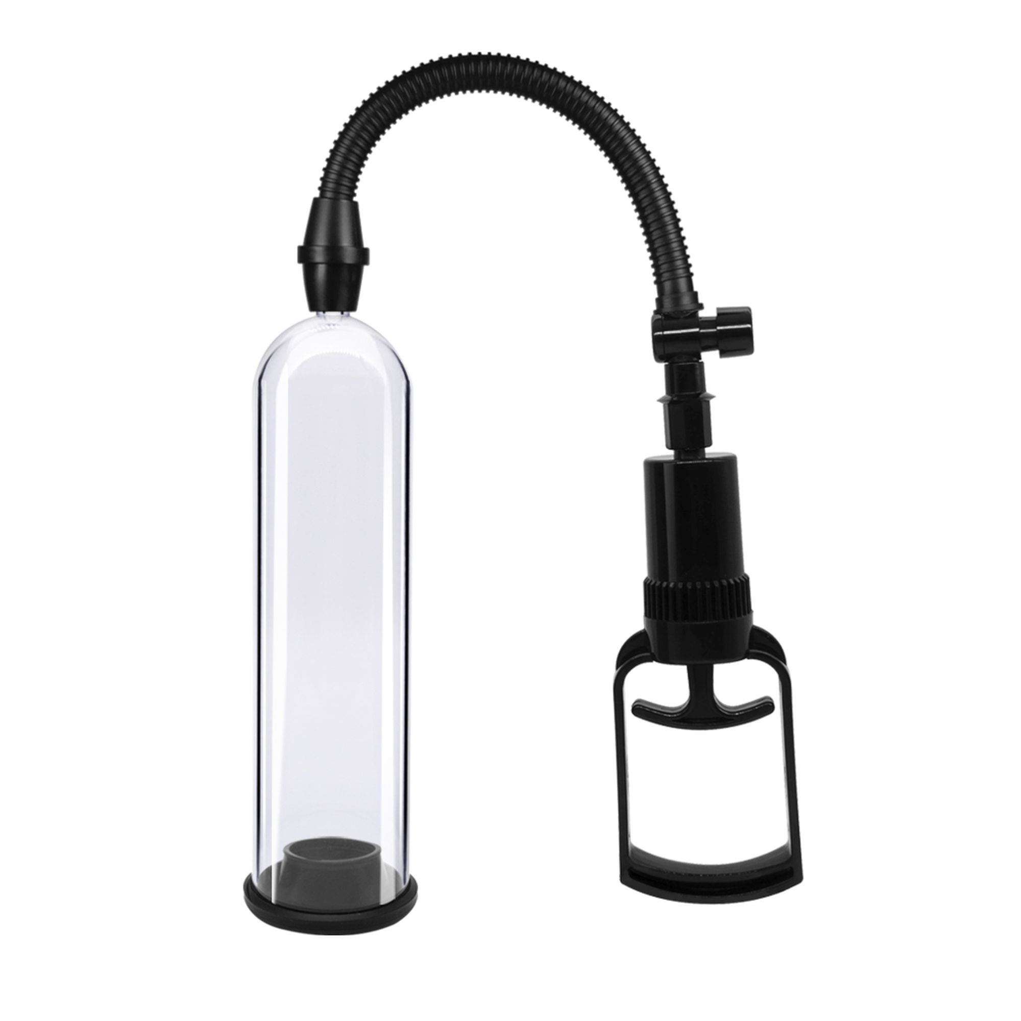B-Series Bomba de potencia Max 0.2 negra y transparente para agrandar el pene Imagen secundaria del producto