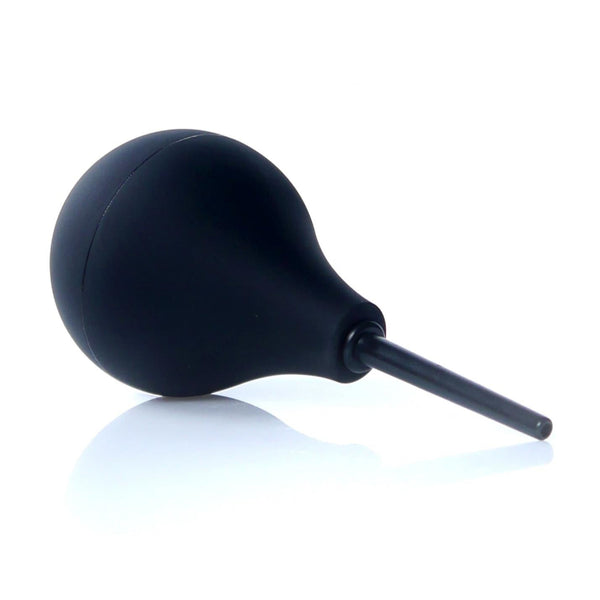 Black B-Series Anal Douche on a white background