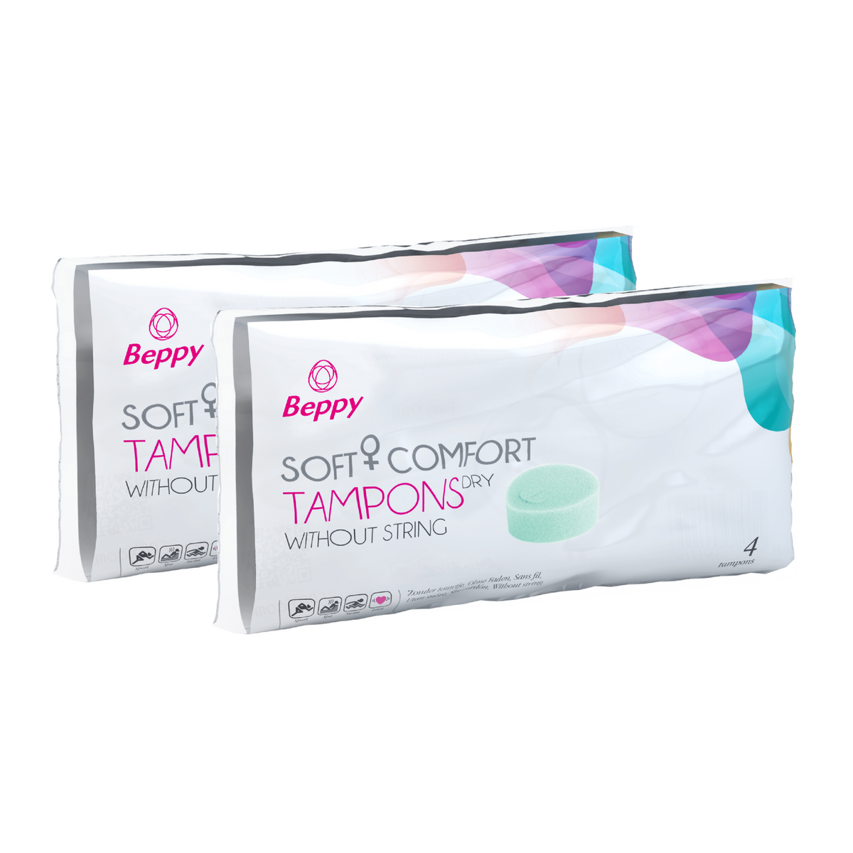 2 packs of Beppy Soft Comfort Tampons Dry Imagen principal del producto