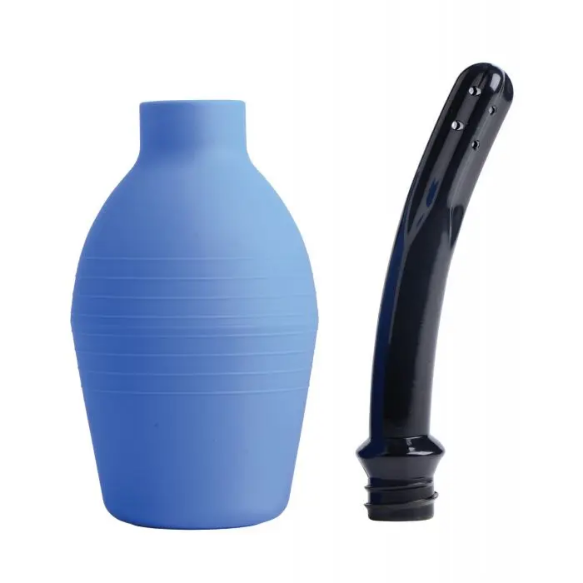 Pera para enema CleanStream Premium con válvula unidireccional Imagen secundaria del producto
