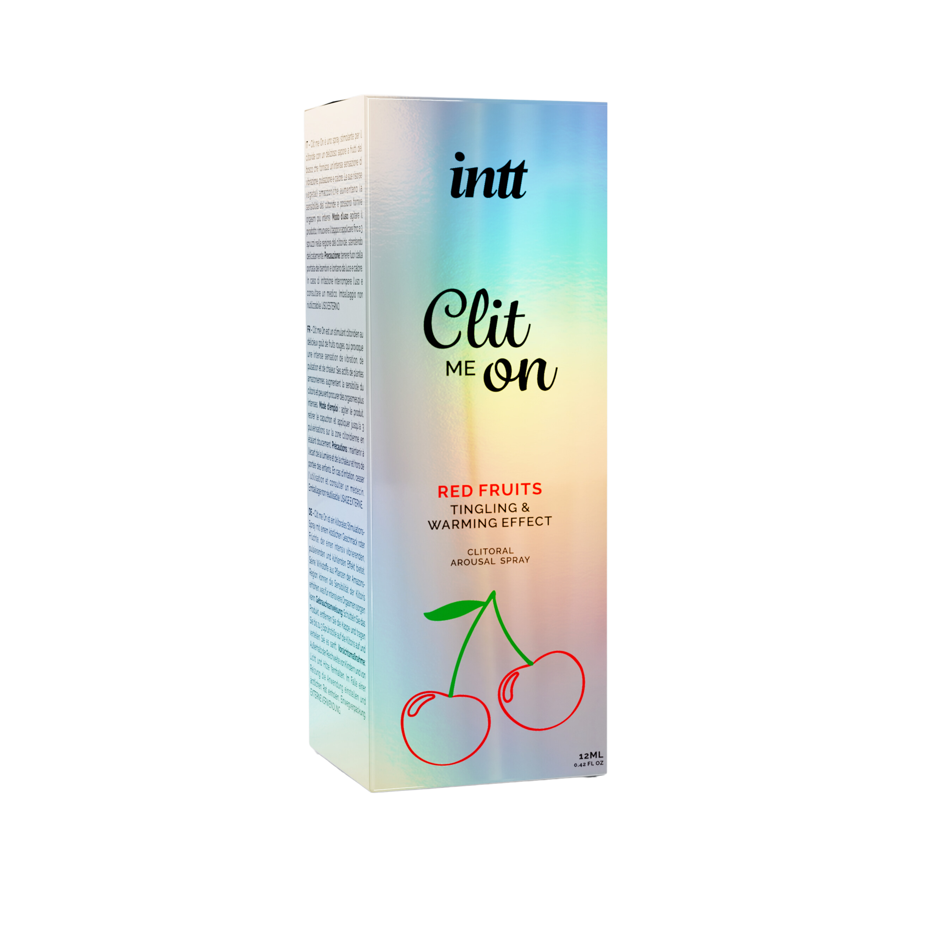 intt Clit Me On Frutos Rojos Calentamiento 0.42 fl.oz Imagen secundaria del producto