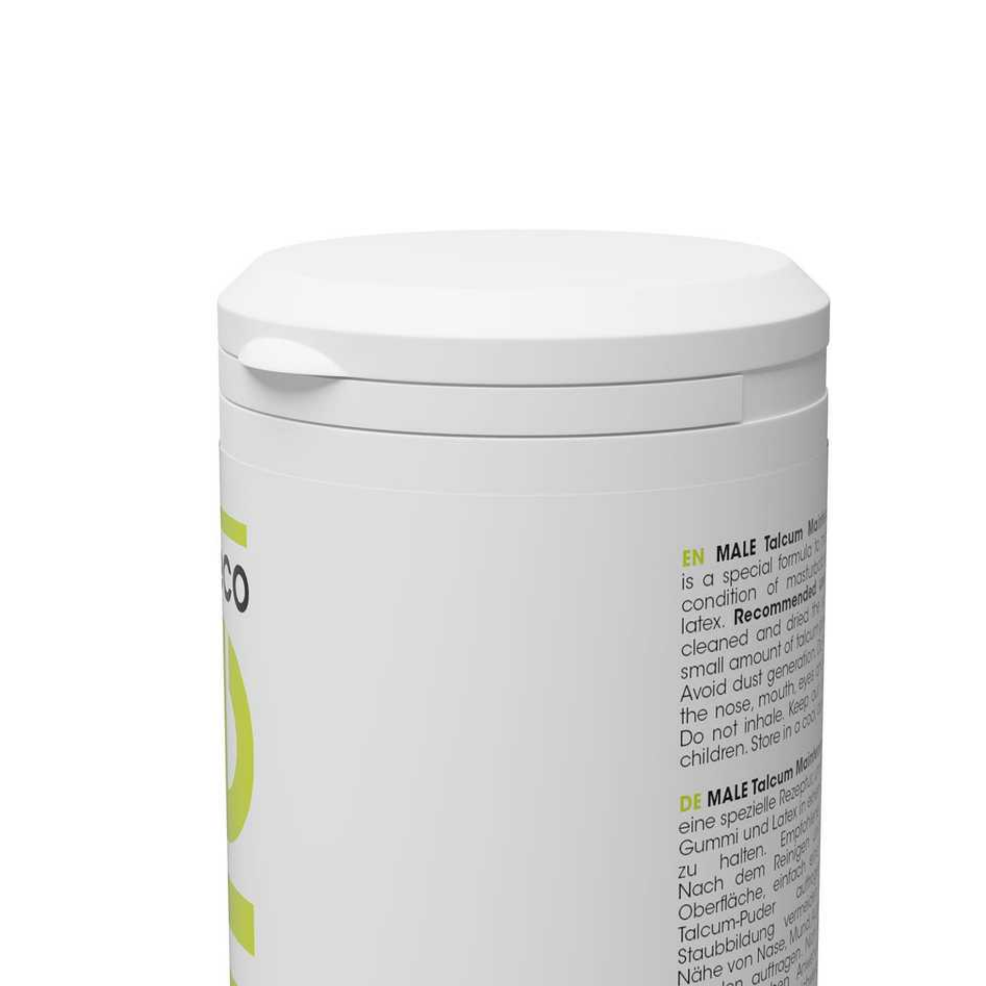 Talco de mantenimiento masculino Cobeco, 5 oz Imagen secundaria del producto