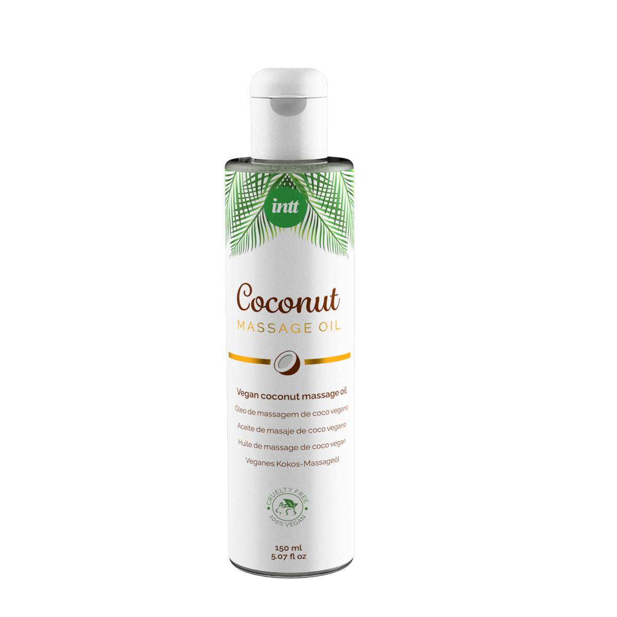 intt Vegan Coconut Massage Oil 5.1 fl.oz Imagen principal del producto