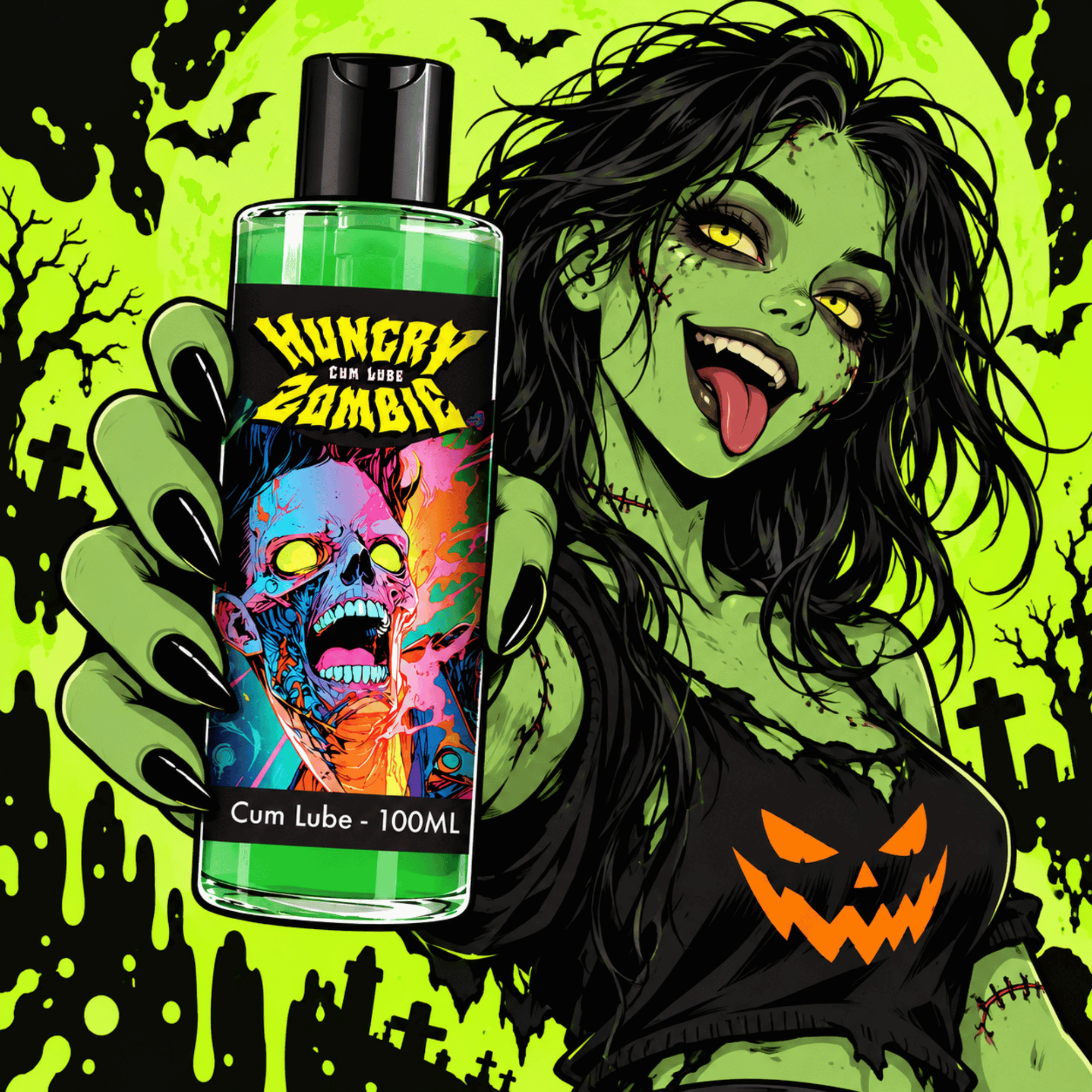 Shots Lubricante de semen de zombi hambriento 100 ml Imagen secundaria del producto