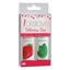 Front packaging view of the Doc Johnson Oralove Delicious Duo set, featuring a clear hanging display box housing both the Strawberry and Mint lickable lube bottles.
