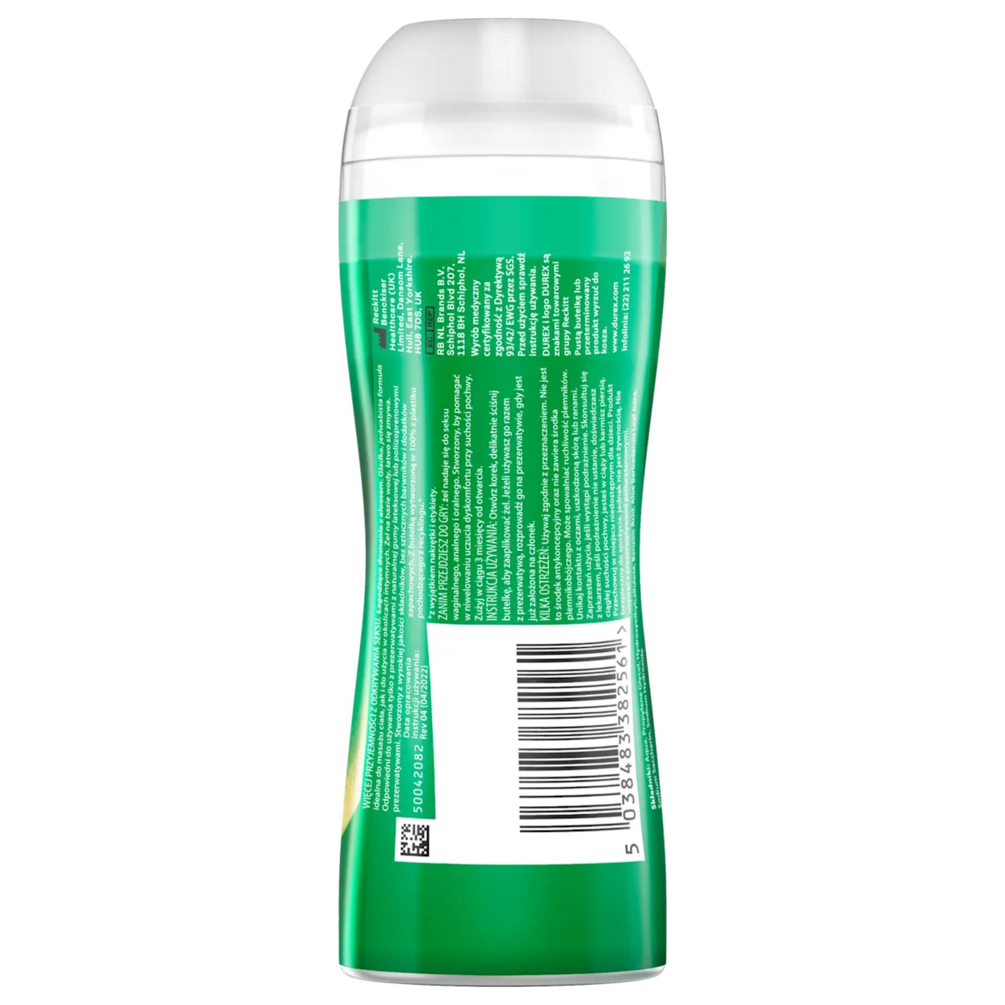 Durex Play Soothing 2 in 1 Lubricante con sabor 200ml Imagen secundaria del producto