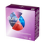 A Durex Surprise Me condom box is shown in the white background. The box is purple with the word "durex" at the top, and "SURPRISE ME". At the bottom of the box, text reads, "The perfect mix of condoms for you to explore," and lists four types of condoms.