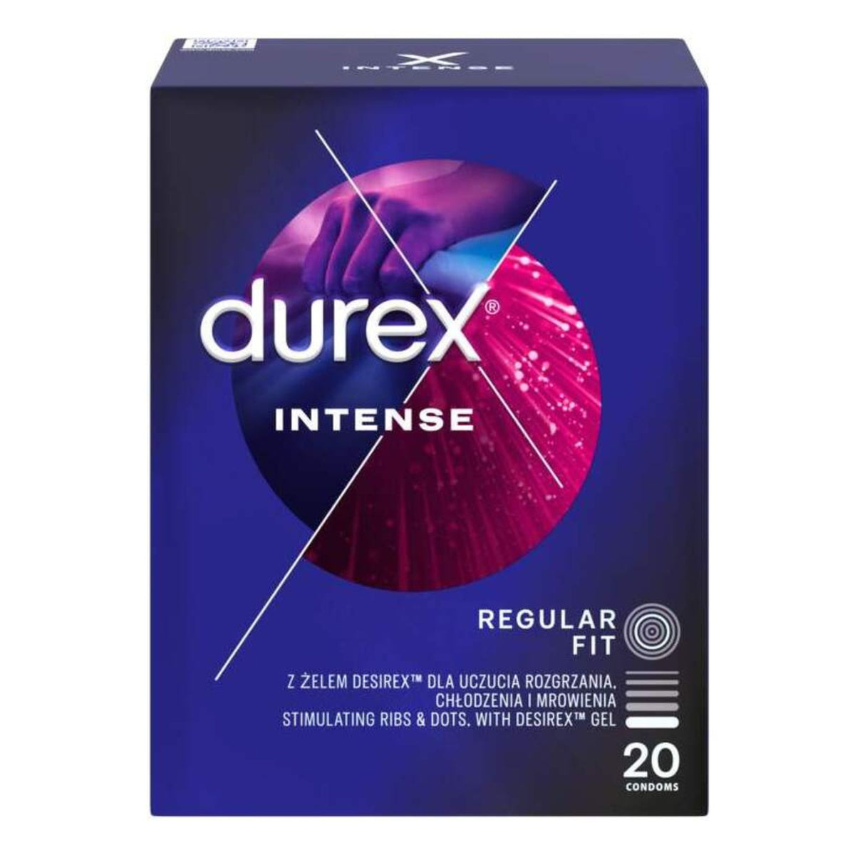 Durex Intense Box 20 | WorldCondoms Imagen principal del producto