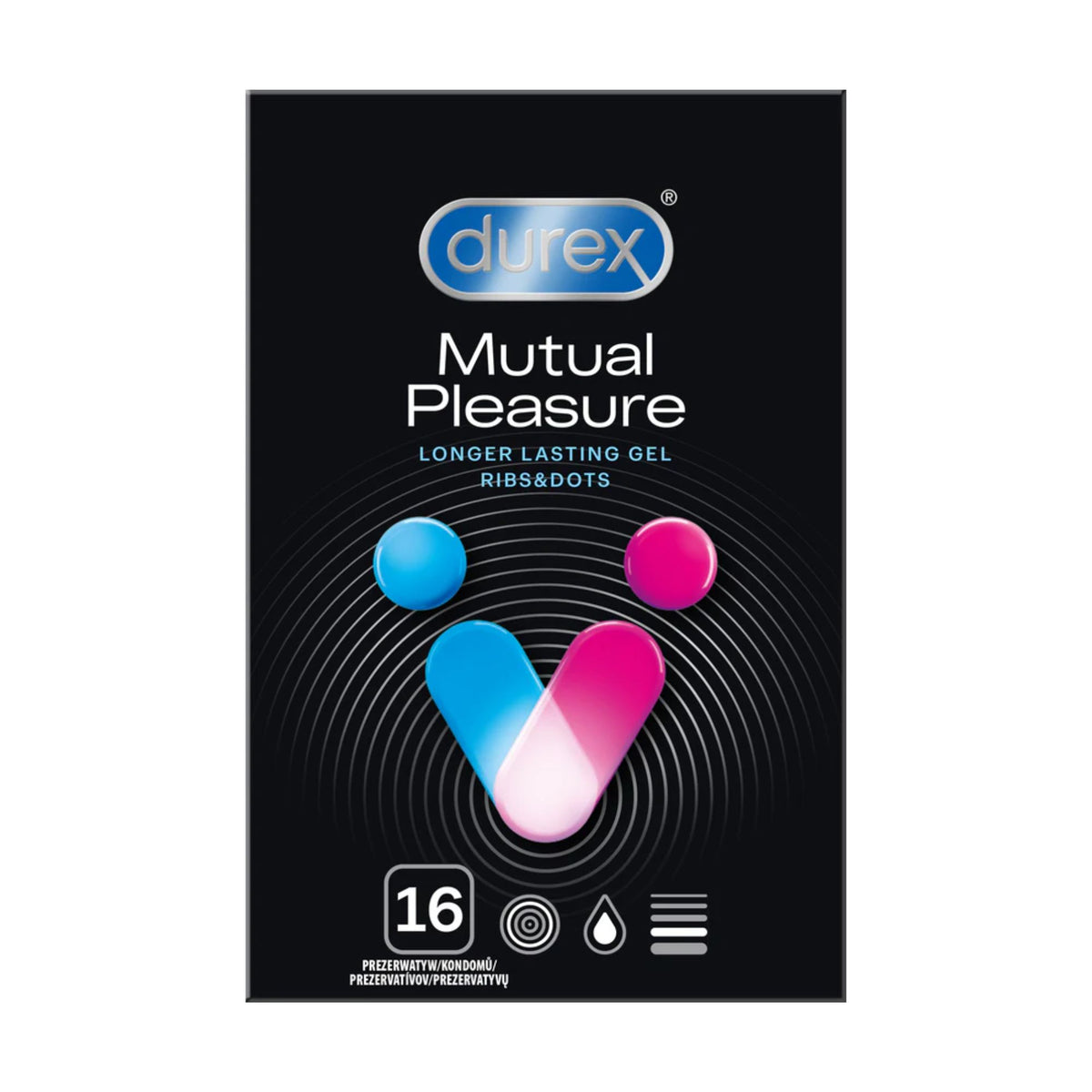 Durex Mutual Pleasure Box 16 | WorldCondoms Imagen principal del producto