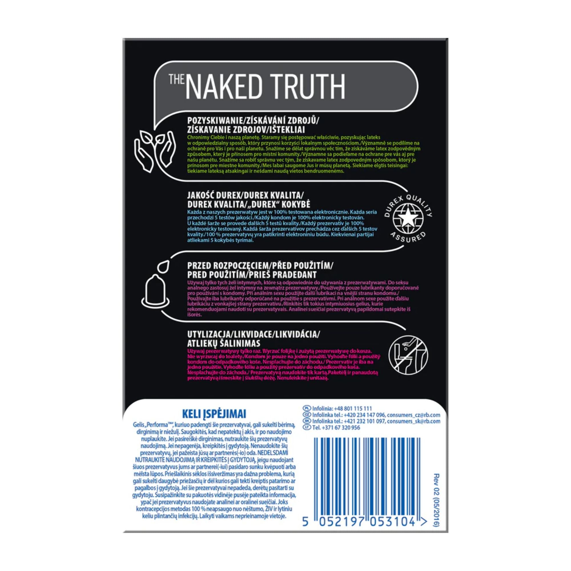Durex Mutual Pleasure Paquete de 16 Imagen secundaria del producto