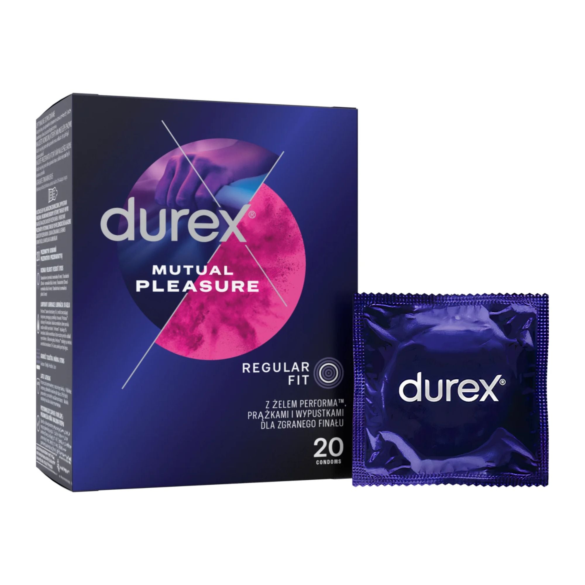 Durex Mutual Pleasure Paquete de 20 Imagen secundaria del producto