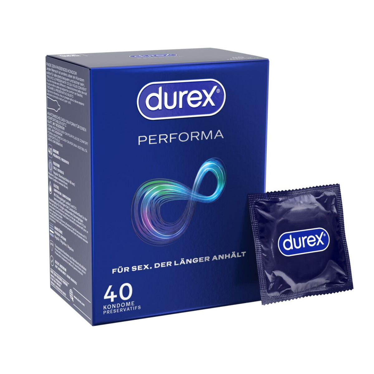 Durex Performa paquete de 40 Imagen principal del producto
