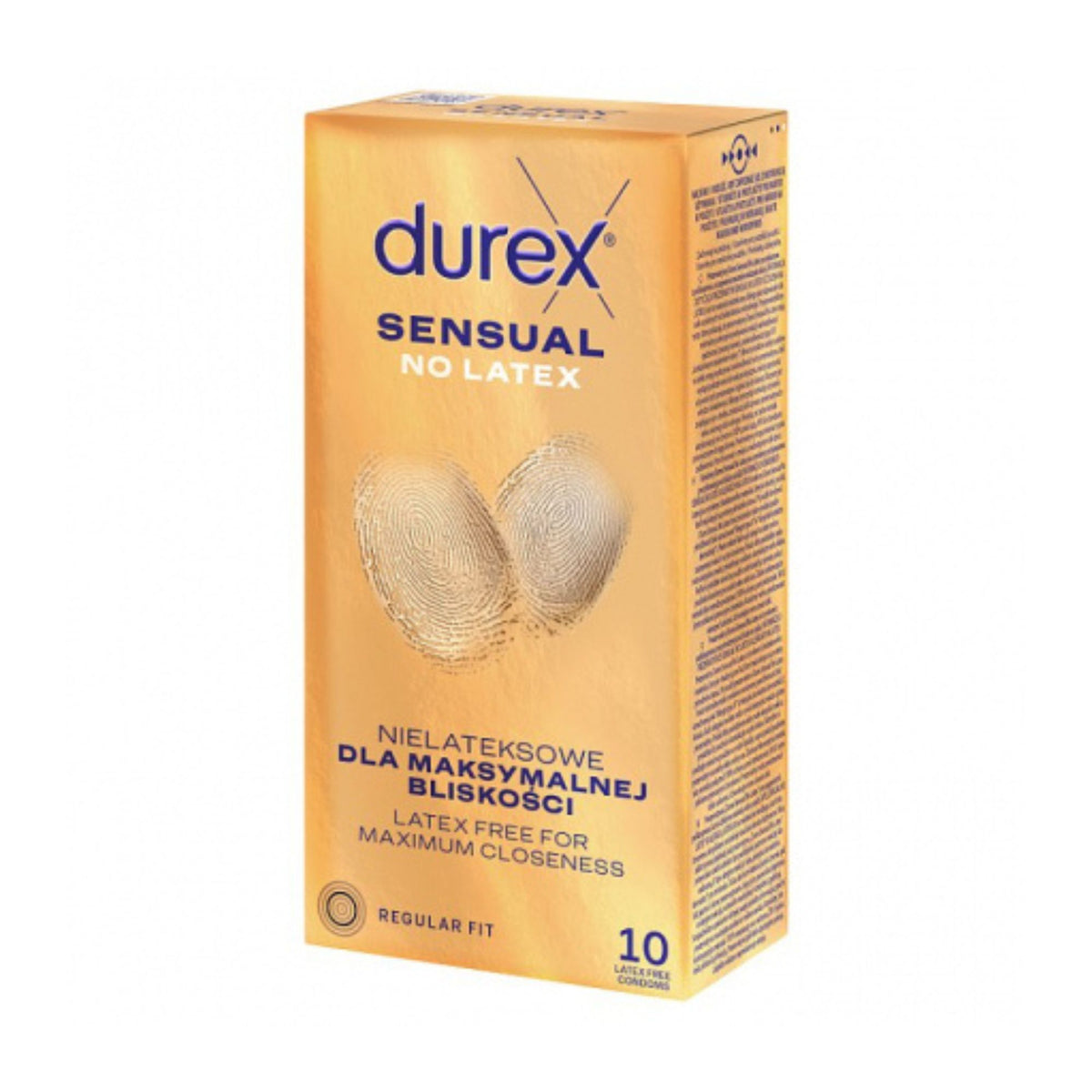 Durex Sensual Sin Látex Caja 10 Imagen principal del producto