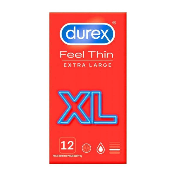 Durex Thin Feel XL Paquete de 12