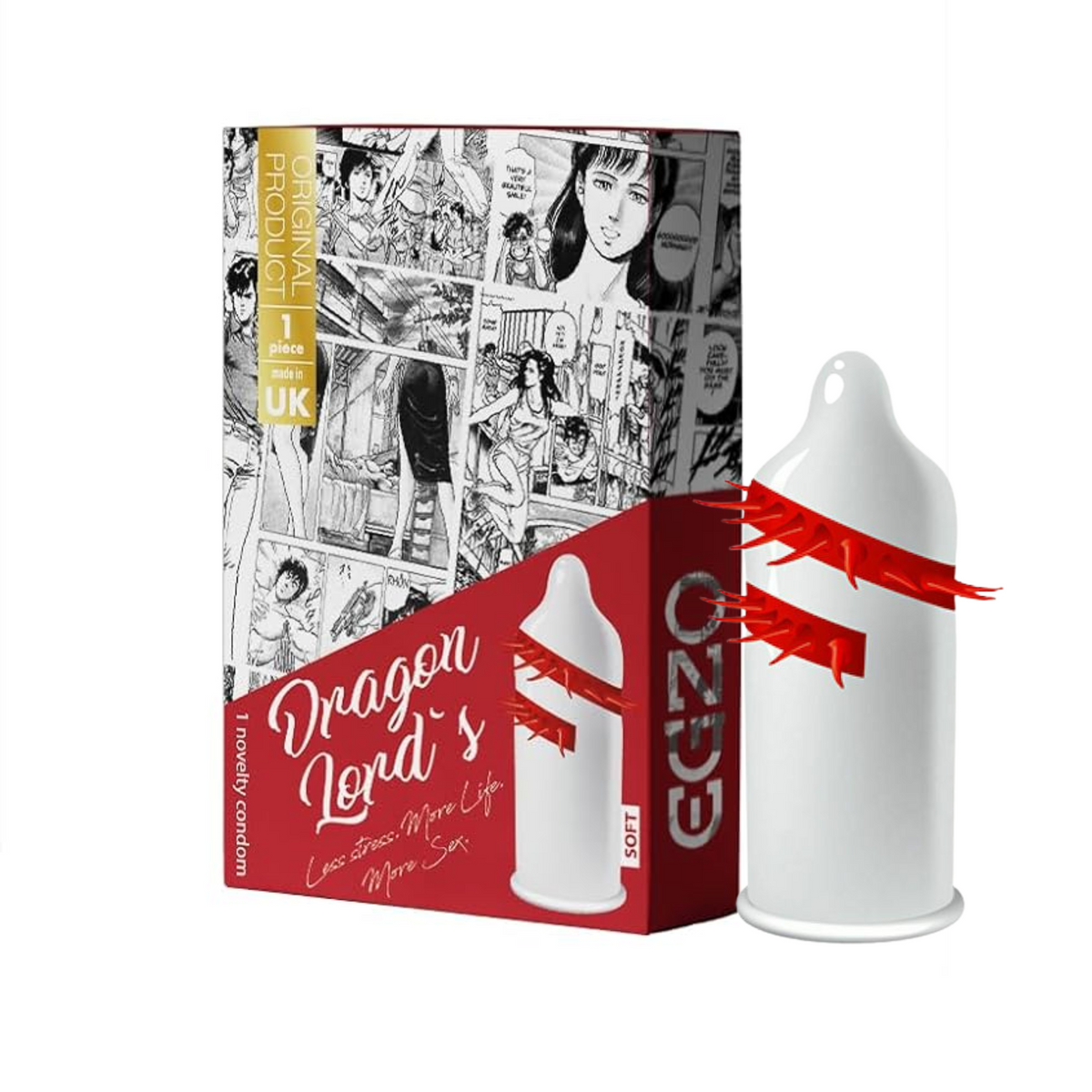 Egzo Dragon Lord's | WorldCondoms Imagen principal del producto