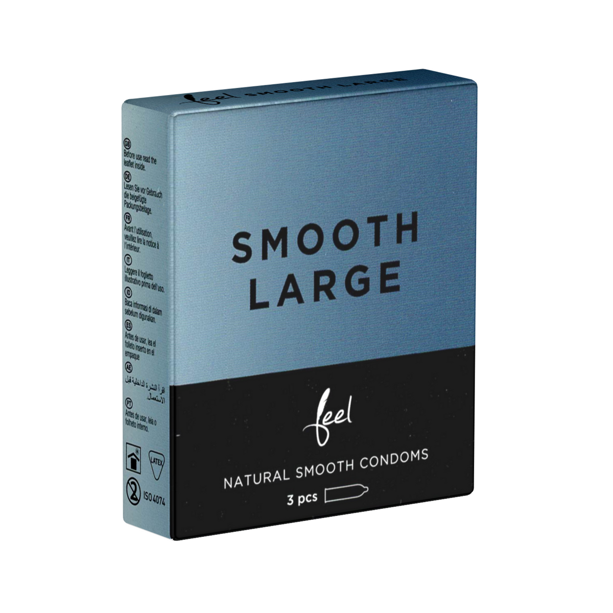 Feel Smooth Large Box 3 | WorldCondoms Imagen principal del producto