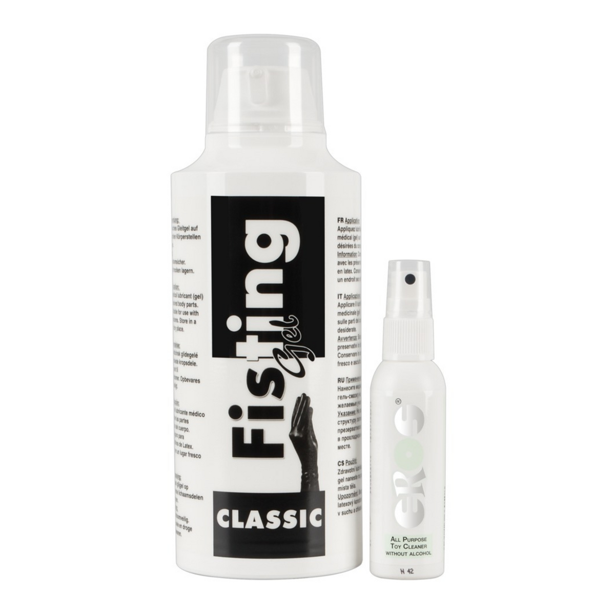 Fisting Classic & Eros Toy Cleaner Set Imagen principal del producto
