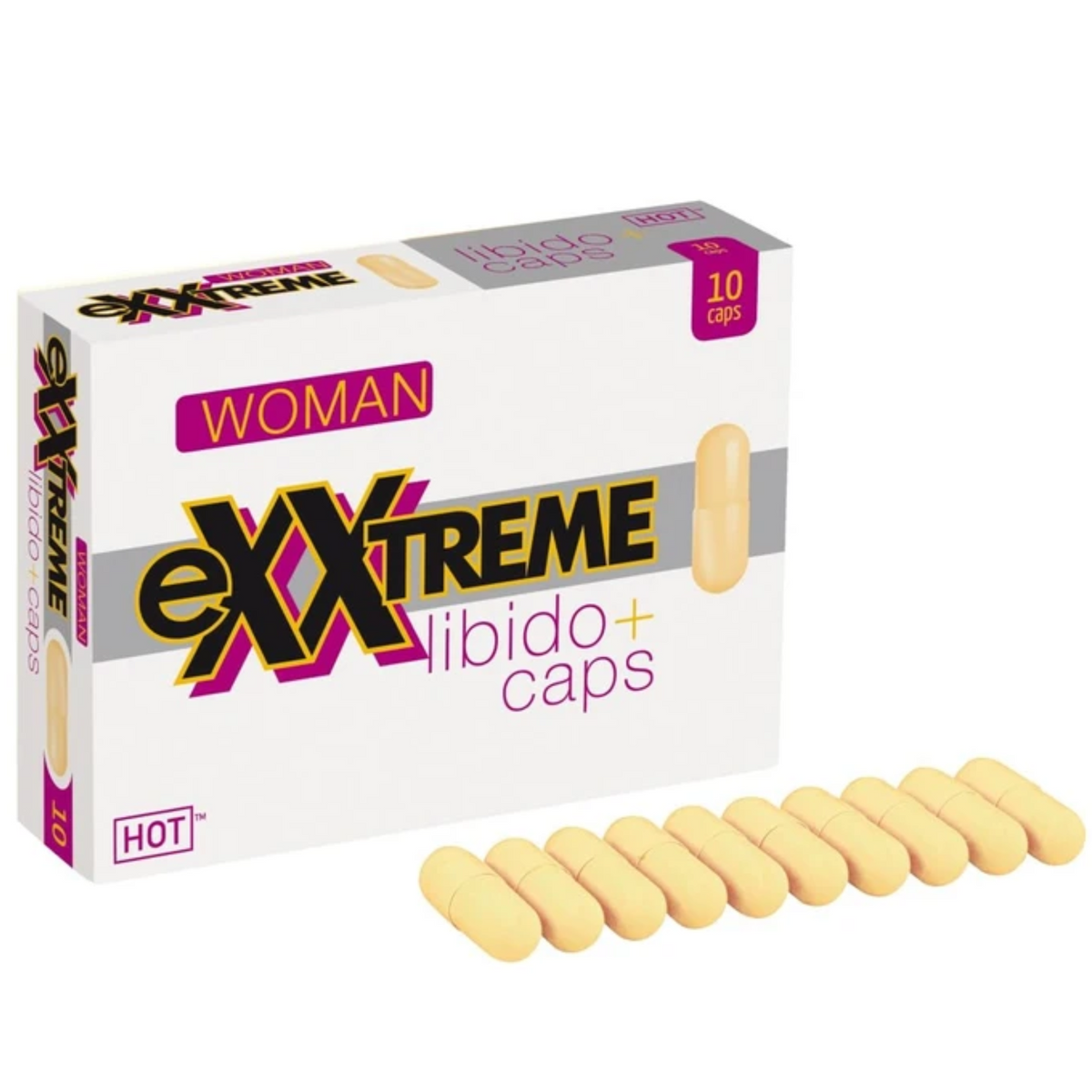 Copy of HOT Woman Exxtreme Libido+ Box 10 Imagen principal del producto
