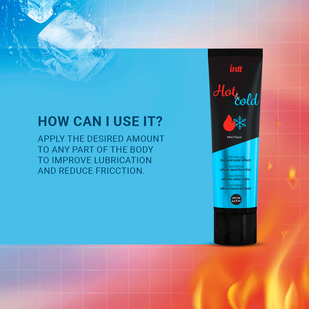 Gel íntimo intt frío y calor 3.4 fl.oz Imagen secundaria del producto